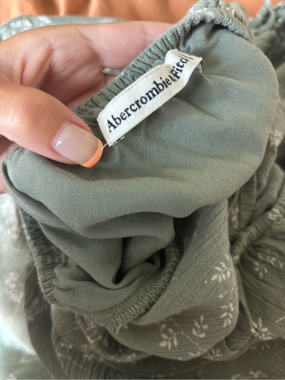 Abercrombie & Fitch Olive Green Dress